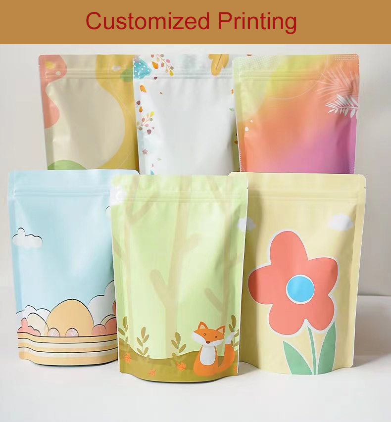 Coffee Tea Day - Kraftpapierzak met aangepaste bedrukking van logo,