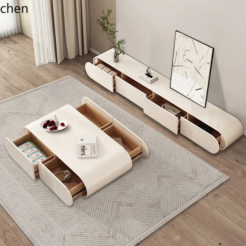 Coffee & Tea Haus - b11-7.2 Lichte luxe moderne salontafel van