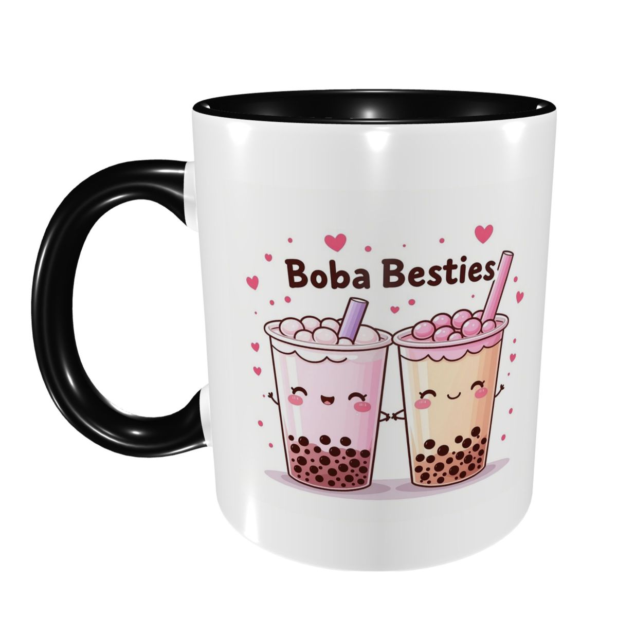 Coffee Tea Boba - Boba Besties Leuke Kawaii Bubble Tea