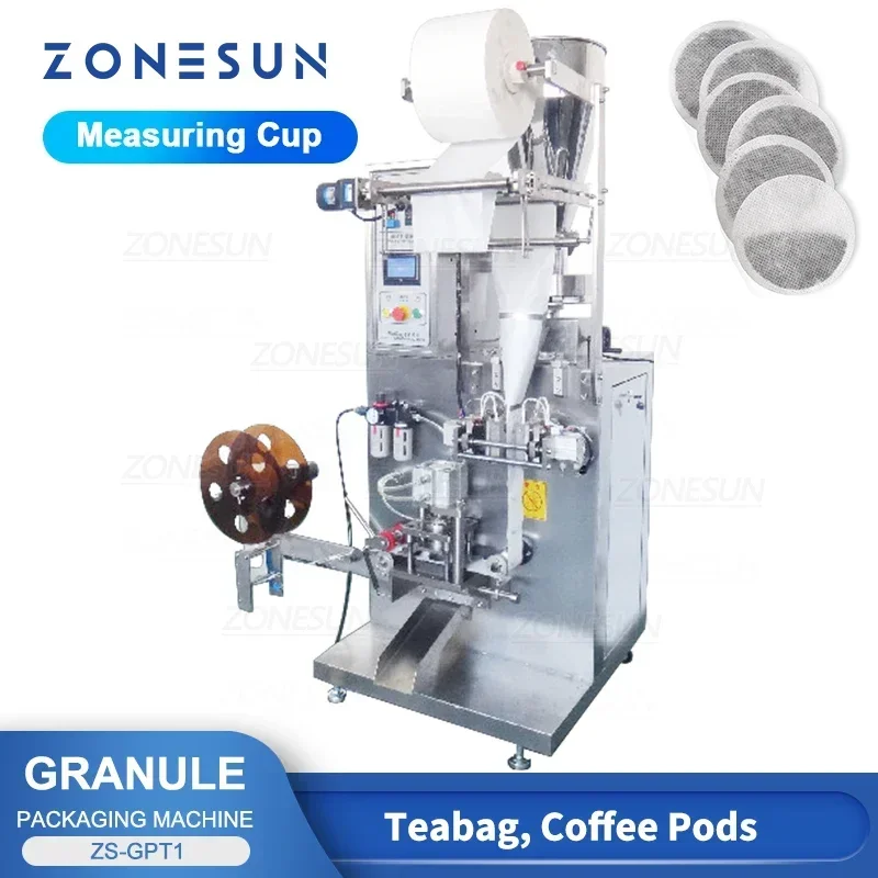 Coffee Tea And Bean Leaf - ZONESUN ZS-GPT1 Automatische theezakje vul- en