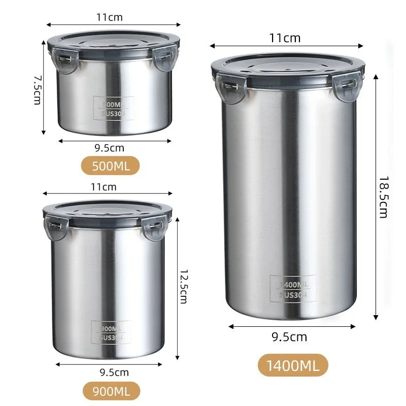 Roestvrijstalen voedselcontain - Coffee Tea And Bean Leaf recensie en prijs