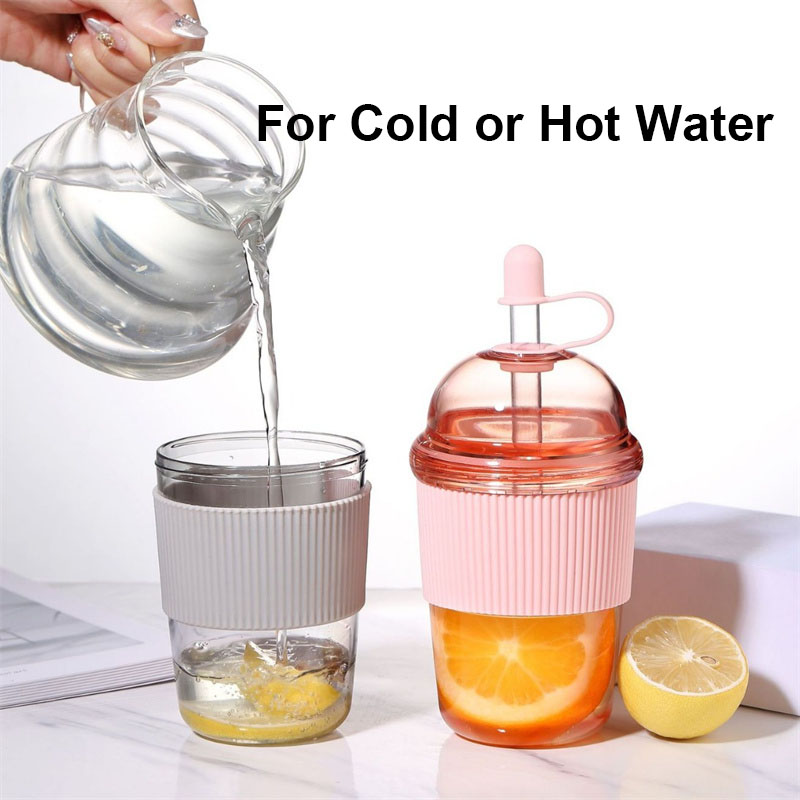 430ML Stro Beker Met Deksel Bu - Coffee Tea Boba recensie en prijs