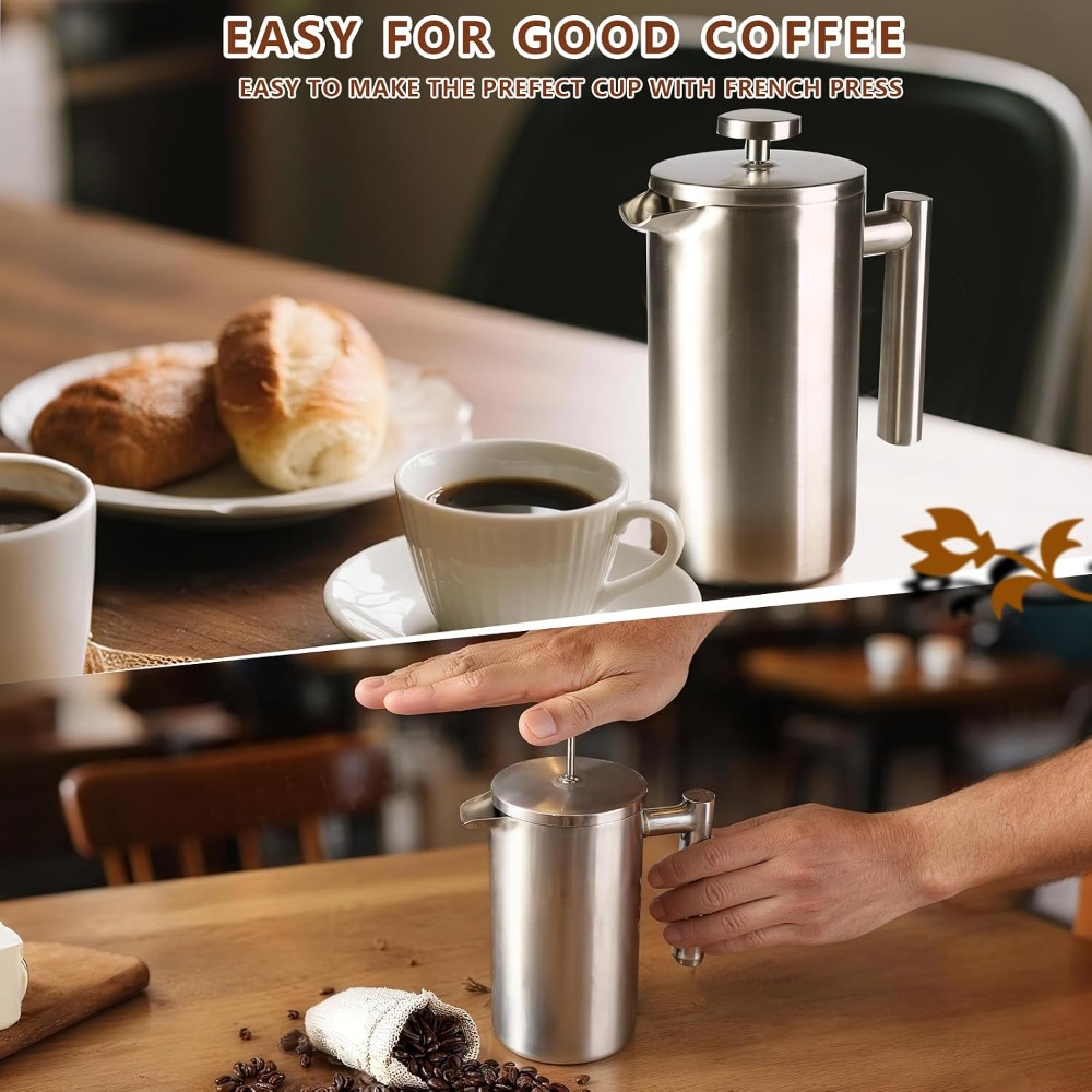 French Press koffiezetapparaat - French Press Coffee & Tea recensie en prijs