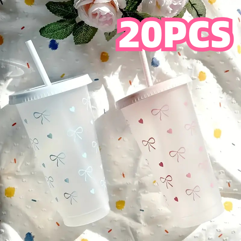 20 Stuks Strik Plastic Beker M - Coffee Tea Day recensie en prijs
