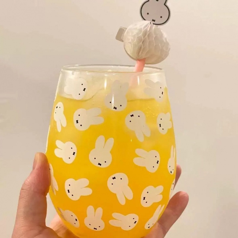 Schattig Cartoon Miffy Melkgla - Coffee Tea Room recensie en prijs