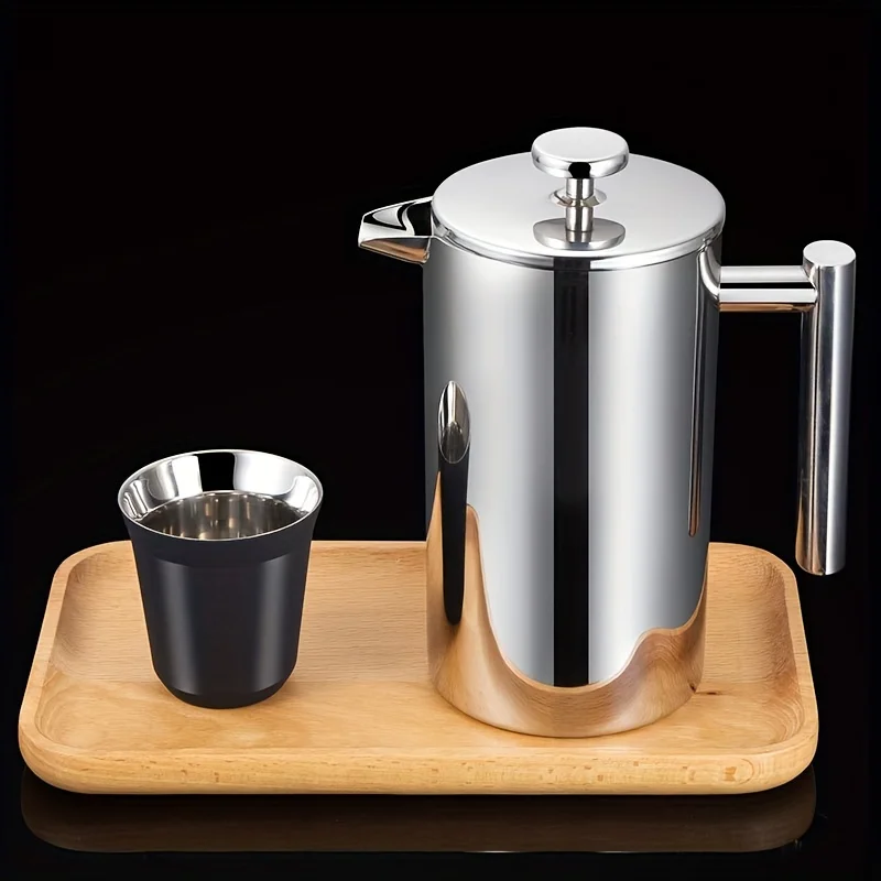 Elegante 350ml RVS French Pres - French Press Coffee & Tea recensie en prijs
