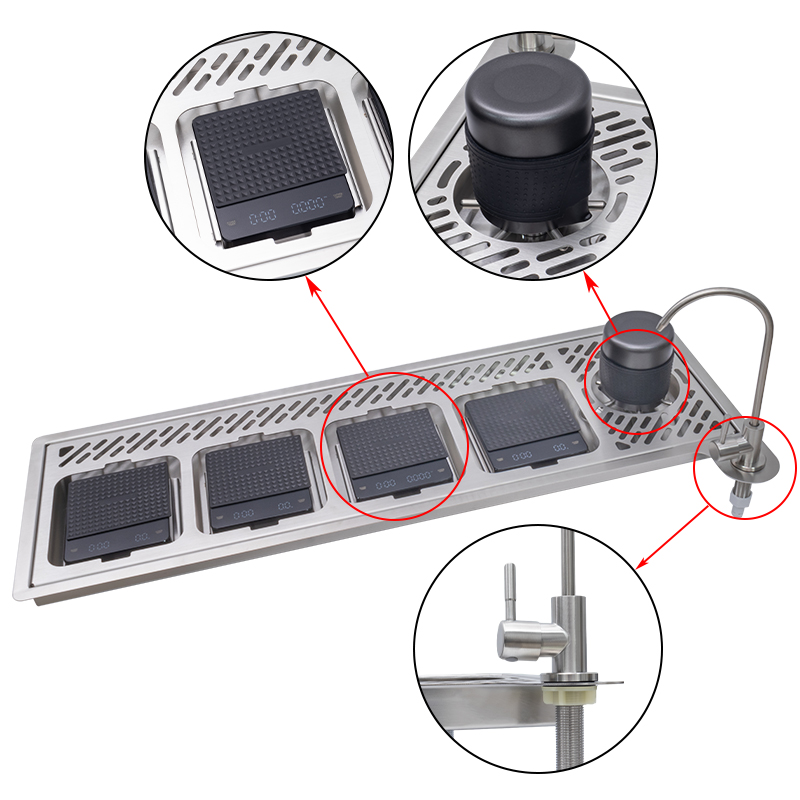 304 RVS Onderkast Druppelbak B - Coffee Tea Boba recensie en prijs