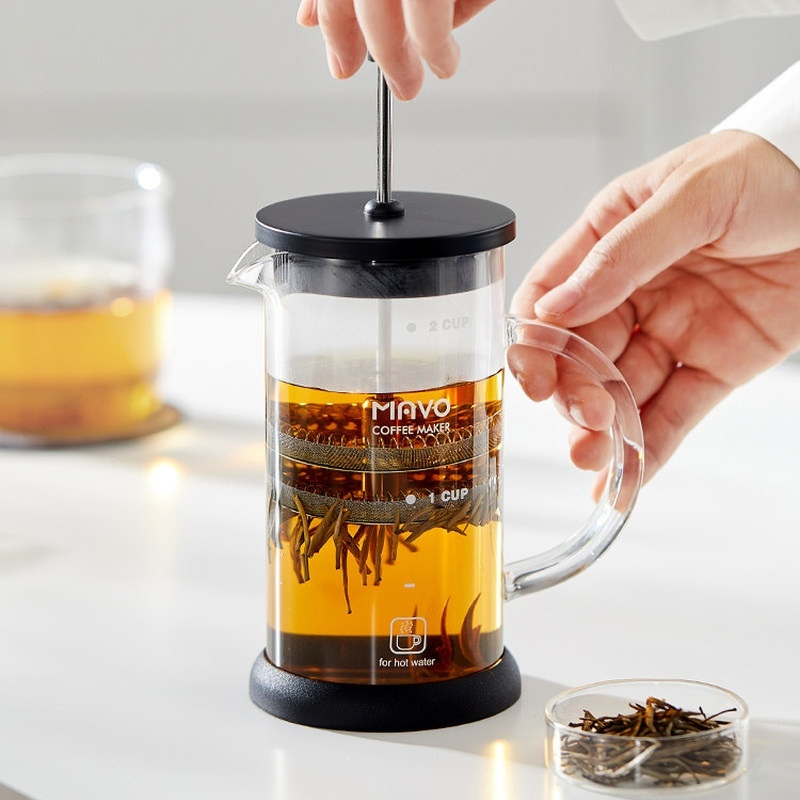 MAVO French Press Koffiezetapp - French Press Coffee & Tea recensie en prijs