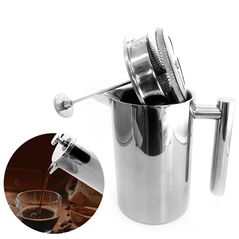 Dubbelwandige geïsoleerde koff - French Press Coffee & Tea recensie en prijs