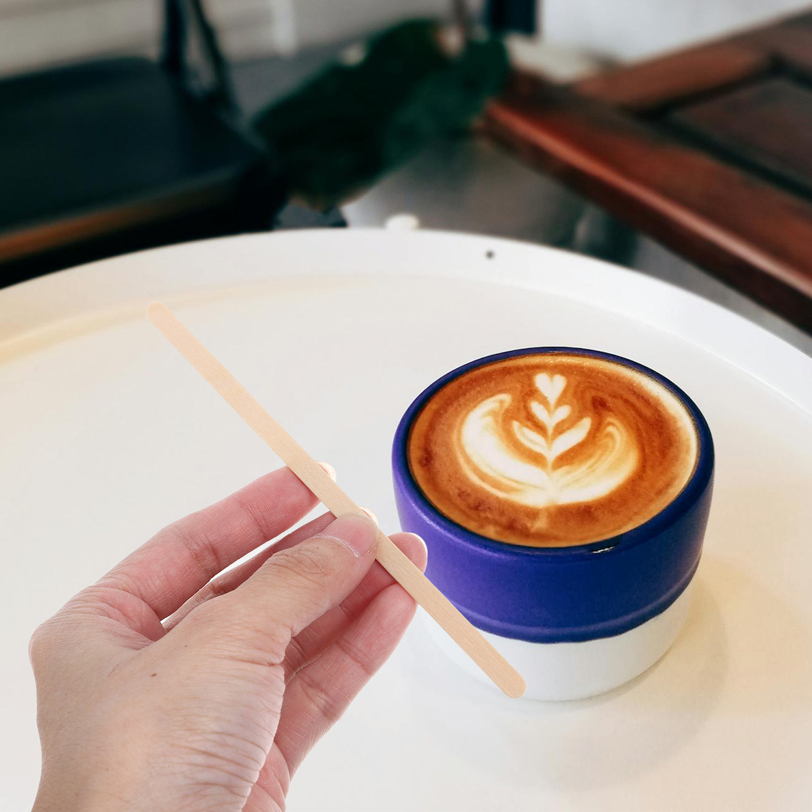 1000 stuks houten koffieroerst - Coffee Tea Latte recensie en prijs