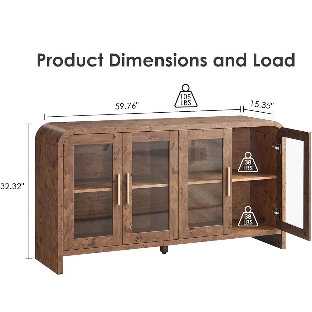 Dressoir buffetkast met opberg - Coffee & Tea Haus recensie en prijs
