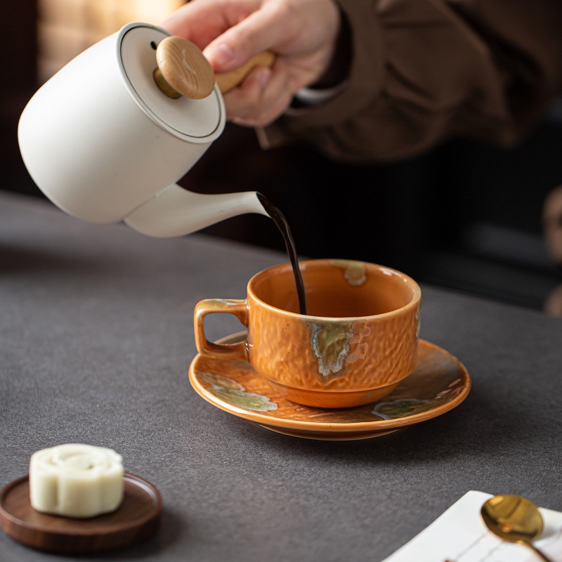 Keramische koffiekop en schote - Coffee Tea Latte recensie en prijs
