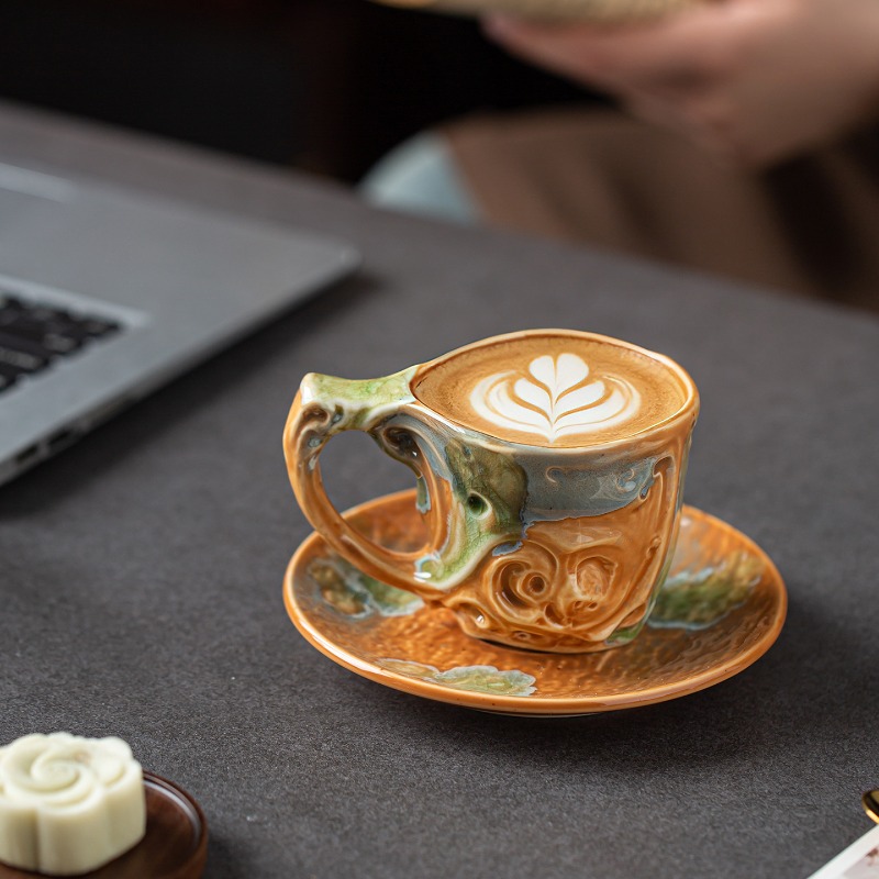 Keramische koffiekop en schote - Coffee Tea Latte recensie en prijs